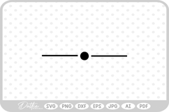 Line Divider SVG PNG DXF Product Image 1