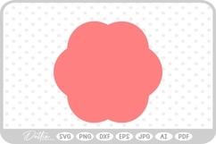 Floral Mandala Flower Circle Nature Plant SVG PNG DXF Product Image 1