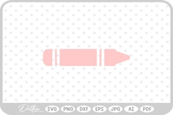 Crayon SVG PNG DXF Product Image 1