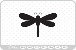 Dragonfly SVG PNG DXF Product Image 1