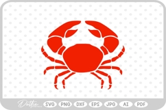 Crab SVG PNG DXF Product Image 1