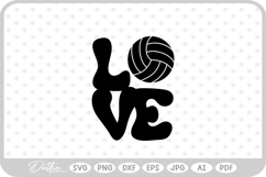 Volleyball SVG PNG DXF Product Image 1