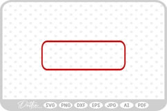Christmas Winter Frame Border Background SVG PNG DXF Product Image 1