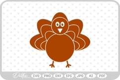 Turkey SVG PNG DXF Product Image 1