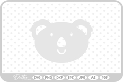 Koala Bear SVG PNG DXF Product Image 1