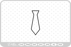 Tie SVG PNG DXF Product Image 1