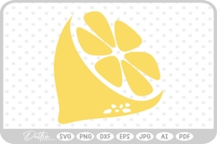 Lemon SVG PNG DXF Product Image 1