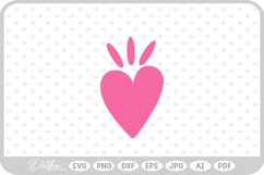 Heart Shape SVG PNG DXF Product Image 1