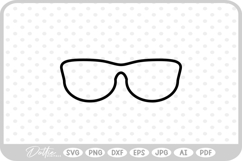 Sunglasses SVG PNG DXF Product Image 1