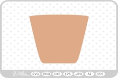 Plant Pot SVG PNG DXF Product Image 1