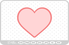 Heart SVG PNG DXF Product Image 1