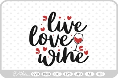 Wine Quote Drink SVG PNG DXF Product Image 1