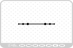 Decorative Line SVG PNG DXF Product Image 1