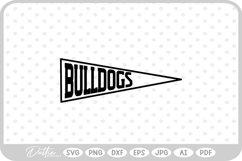 Bulldogs Sports Team SVG PNG DXF Product Image 1