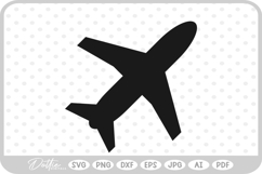 Plane Air Travel SVG PNG DXF Product Image 1