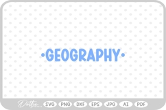 School Subject SVG PNG DXF Product Image 1