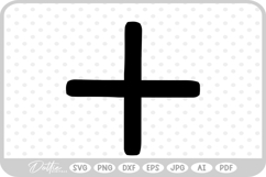 Plus Sign SVG PNG DXF Product Image 1
