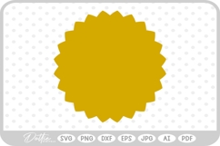 Mandala Shape Dots Circle Border Flower Pattern SVG PNG DXF Product Image 1