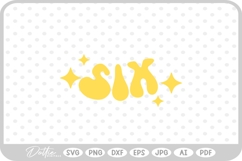 Six SVG PNG DXF Product Image 1