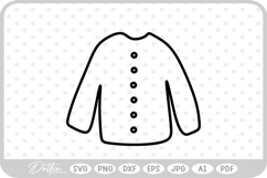 Jumper Sweater SVG PNG DXF Product Image 1