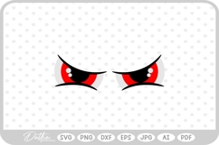 Halloween Scary Eyes Eyeballs SVG PNG DXF Product Image 1