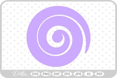 Paper Flower Rolled Paper Craft SVG PNG DXF Product Image 1