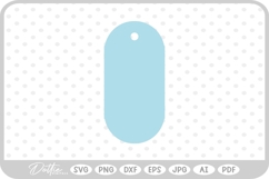 Gift Tag Party Décor SVG PNG DXF Product Image 1