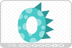 Dinosaur Age Birthday Zero 0 SVG PNG DXF Product Image 1