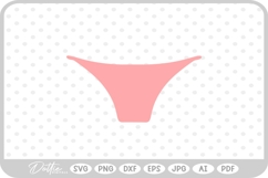 Bikini Bottoms SVG PNG DXF Product Image 1