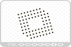Geometric Square Frame SVG PNG DXF Product Image 1