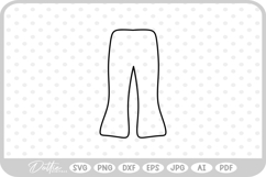 Trousers SVG PNG DXF Product Image 1