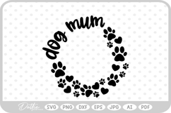 Mother Mama Mom Cat Dog Pet Owner SVG PNG DXF Product Image 1