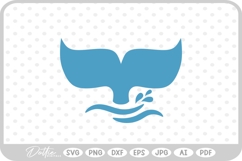 Whale Tail SVG PNG DXF Product Image 1