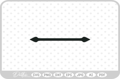 Underline Line Decorative Shape Divider SVG PNG DXF Product Image 1