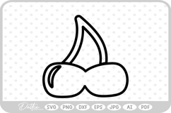 Cherry SVG PNG DXF Product Image 1