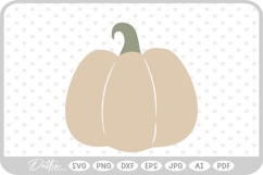 Pumpkin Halloween Autumn Fall Thanksgiving SVG PNG DXF Product Image 1