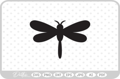 Dragonfly SVG PNG DXF Product Image 1