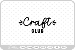 Crafting Quote Crafter Craft Handmade Love SVG PNG DXF Product Image 1
