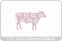 Farm Animal Cow SVG PNG DXF Product Image 1