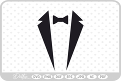 Tuxedo Shirt SVG PNG DXF Product Image 1