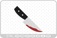 Knife Knives Halloween Blood SVG PNG DXF Product Image 1