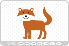 Fox SVG PNG DXF Product Image 1