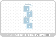 Baby Blocks SVG PNG DXF Product Image 1