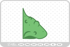 Witch Nose Warts Halloween Green SVG PNG DXF Product Image 1