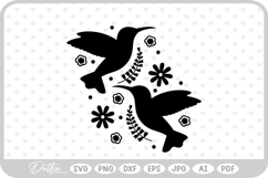 Hummingbird SVG PNG DXF Product Image 1
