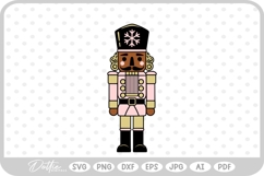 Nutcracker Christmas Festive Holiday SVG PNG DXF Product Image 1