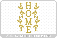 Home Botanical Hand Drawn Vine SVG PNG DXF Product Image 1