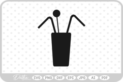 Cocktail Glass SVG PNG DXF Product Image 1