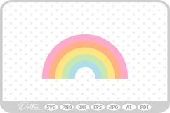 Rainbow SVG PNG DXF Product Image 1