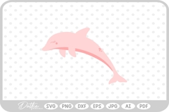 Dolphin SVG PNG DXF Product Image 1